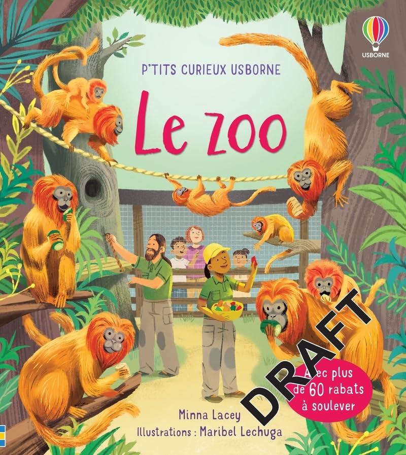 Le zoo - P'tits curieux Usborne Non-fiction