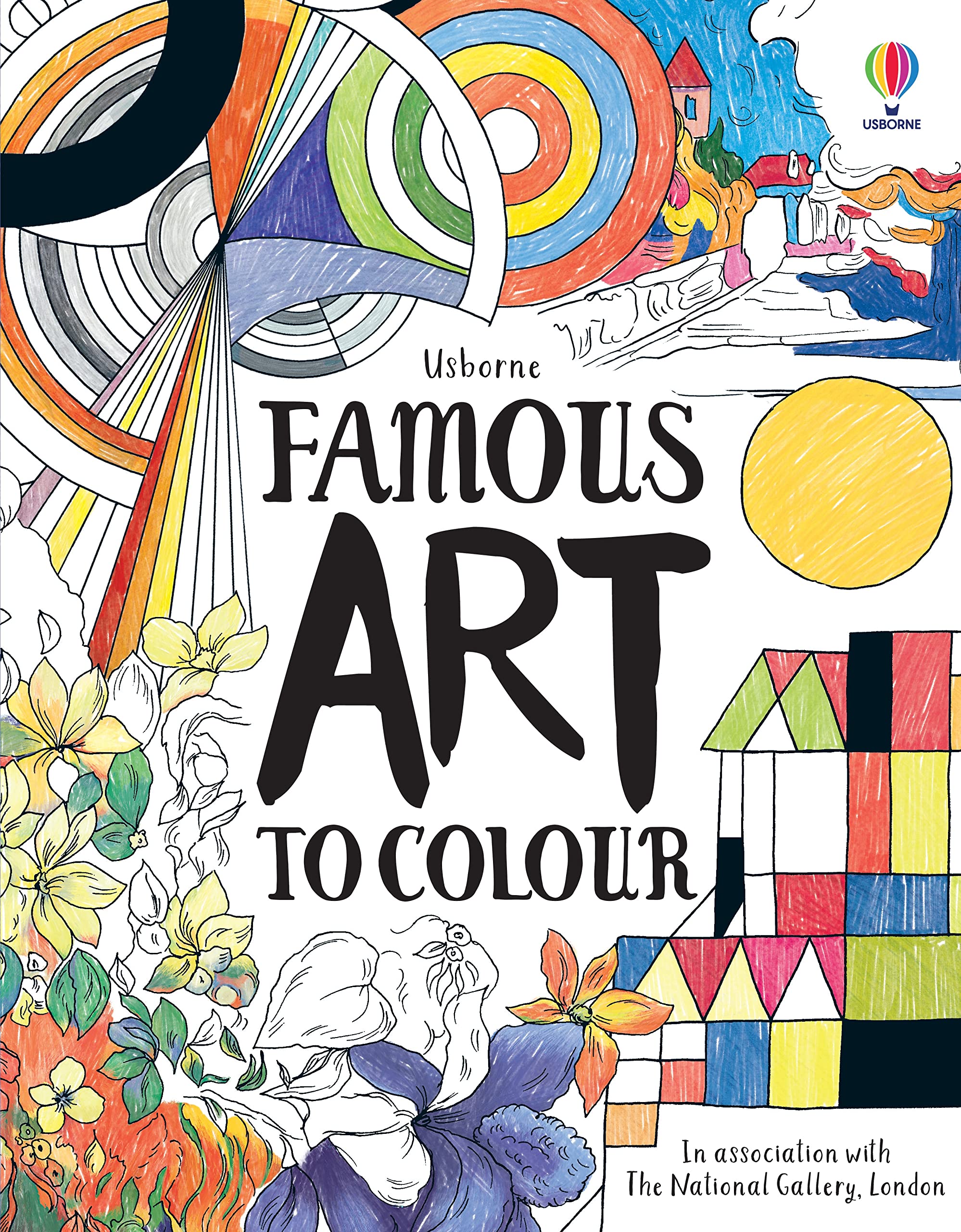 Famous Art to Colour (Art Activity Books) Non-fiction