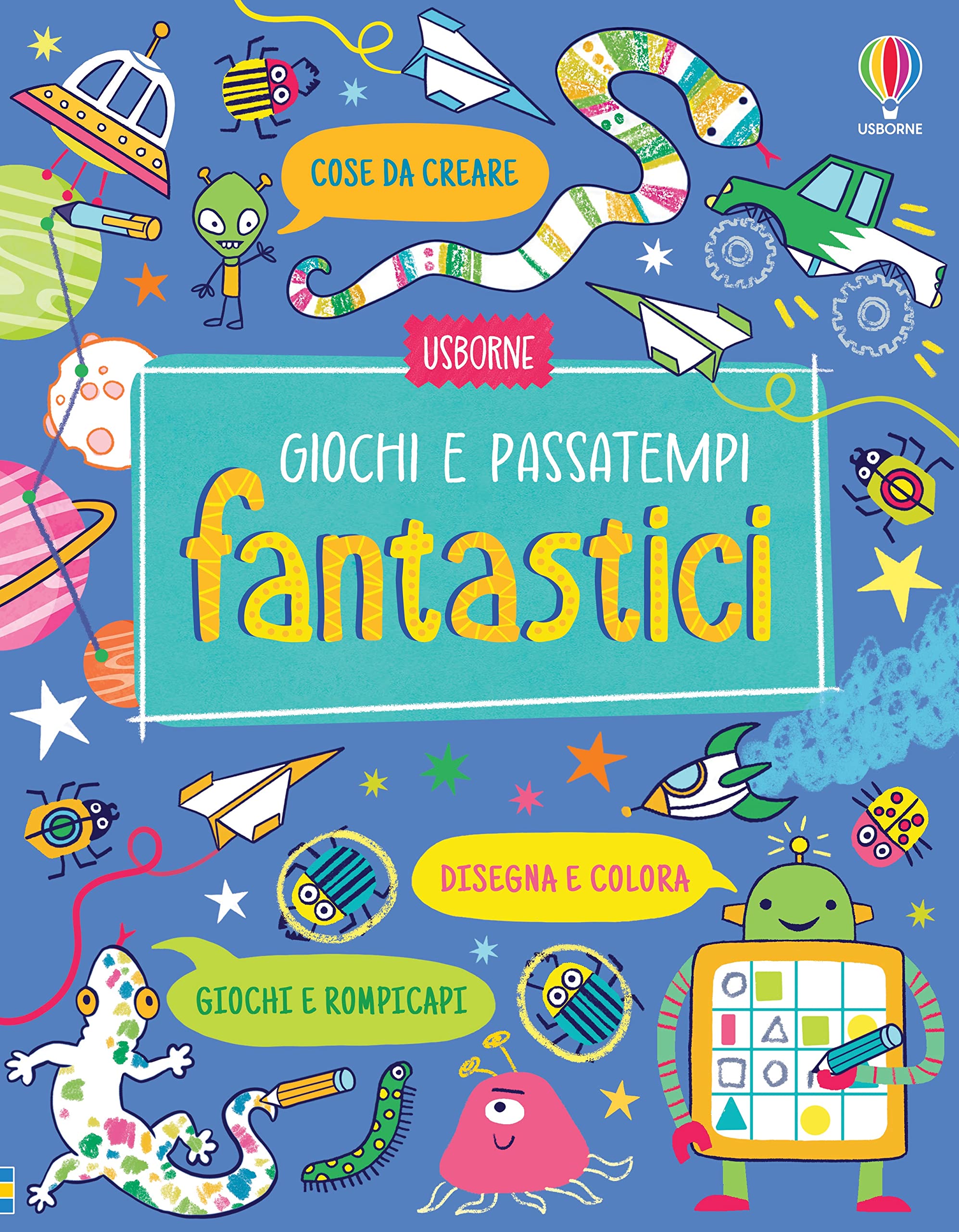 Giochi e passatempi fantastici. Con adesivi. Ediz. illustrata book