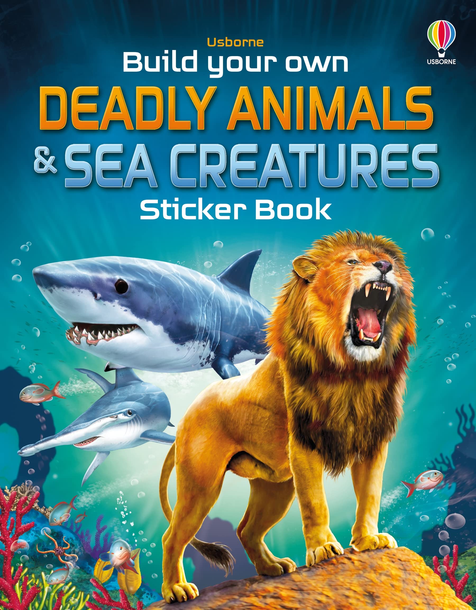Build Your Own Deadly Animals and Sea Creatures Sticker Book (Build Your Own Sticker Book) Tiptoi & Games