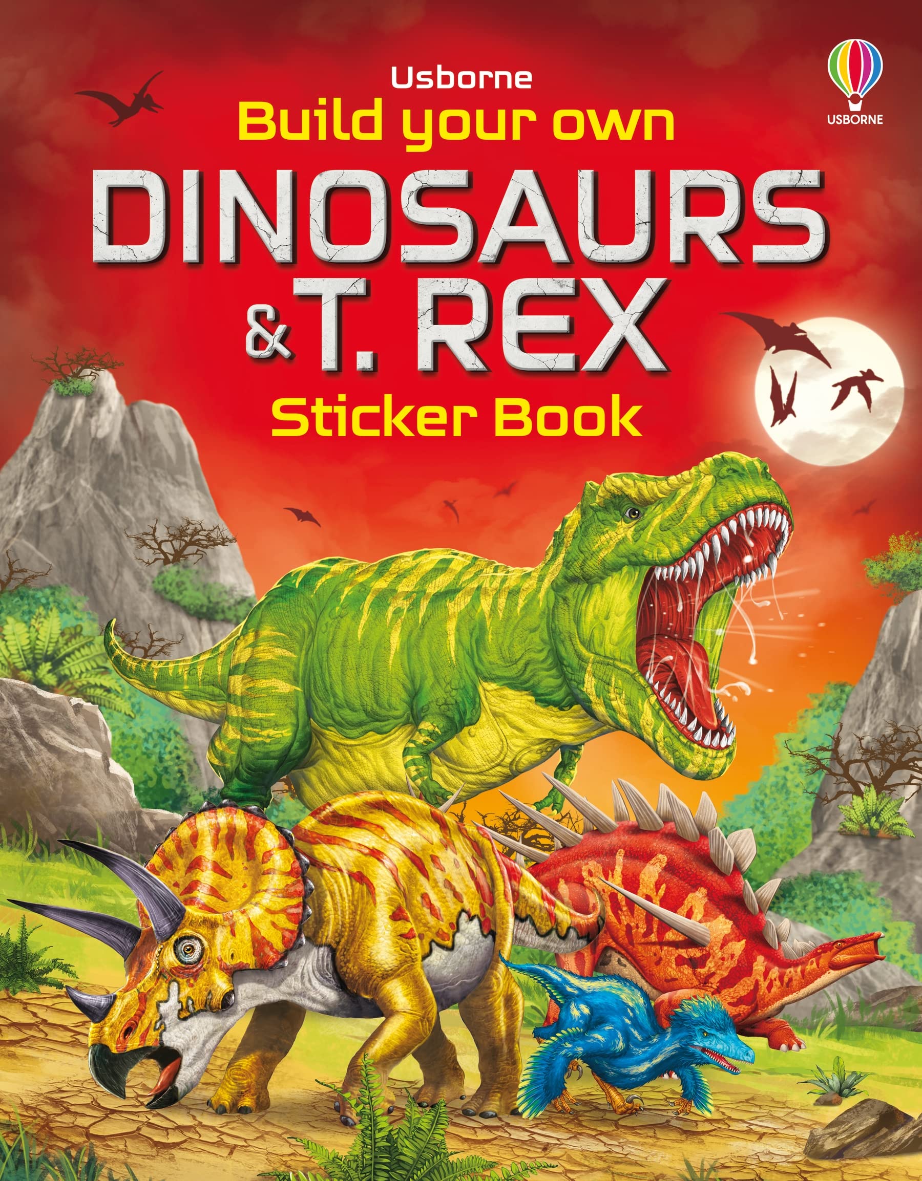 Build Your Own Dinosaurs and T. Rex Sticker Book (Build Your Own Sticker Book) Hobbies & Crafts