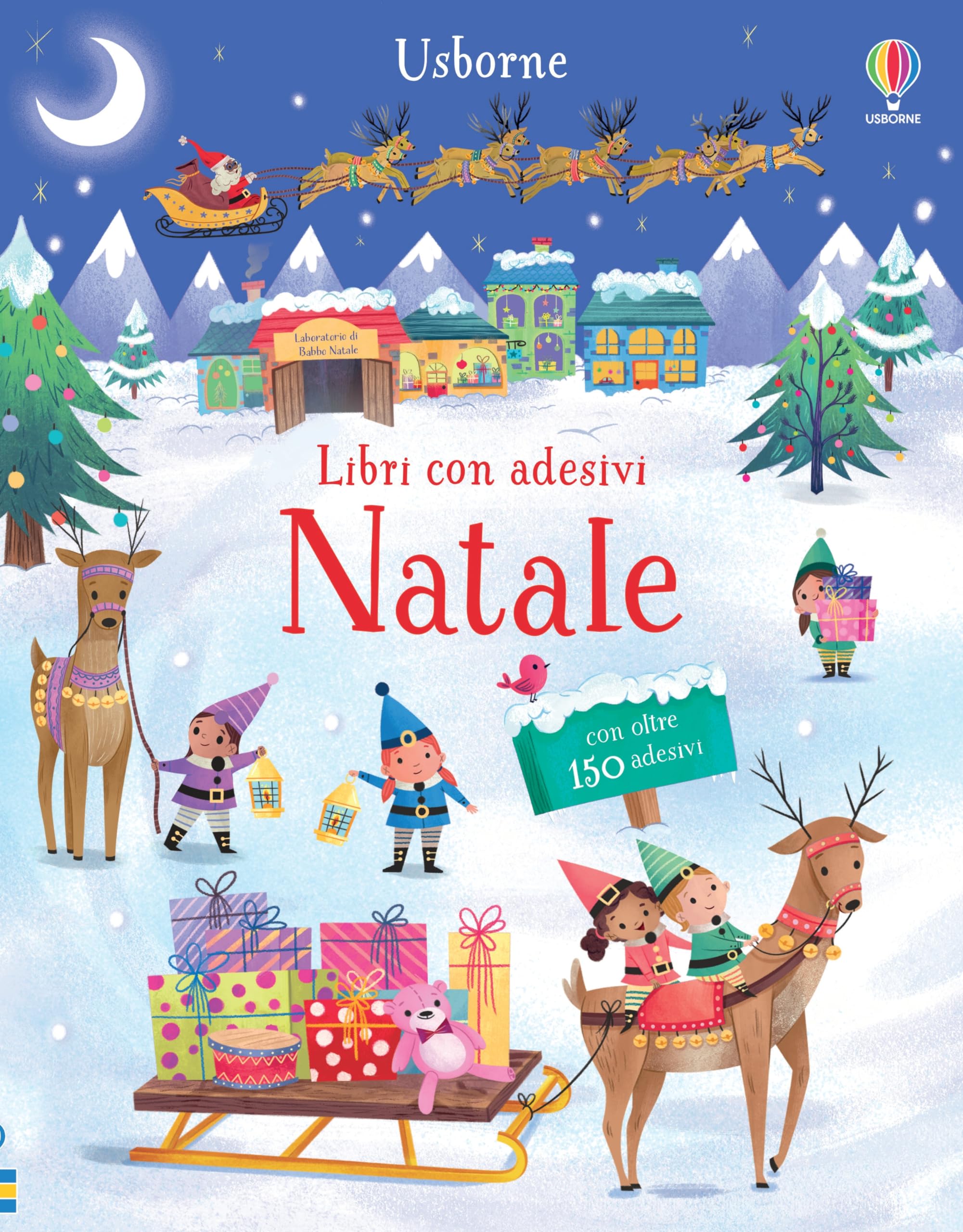 Natale. Con adesivi. Ediz. a colori book