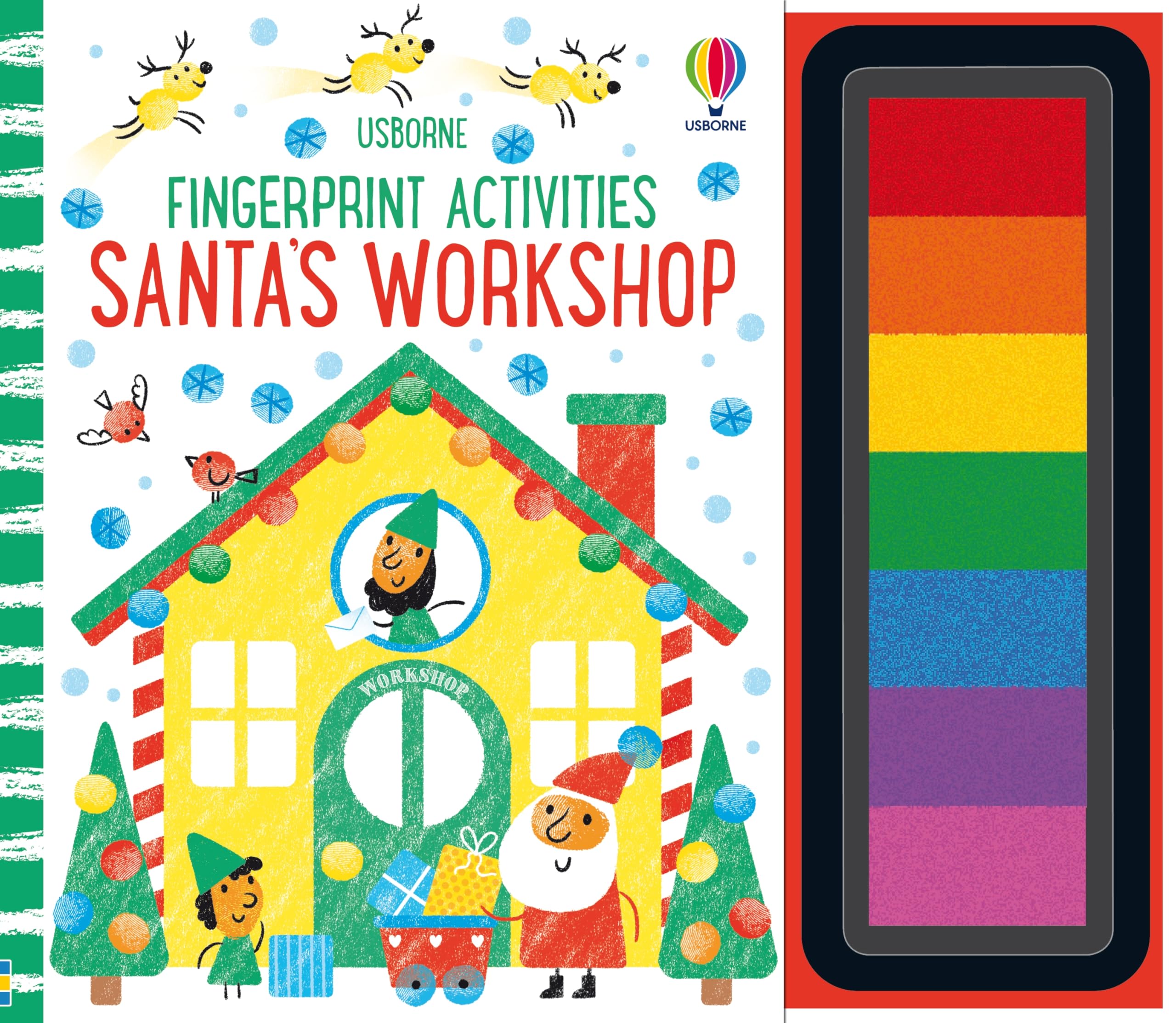 Fingerprint Activities Santa's Workshop Non-fiction books for kids