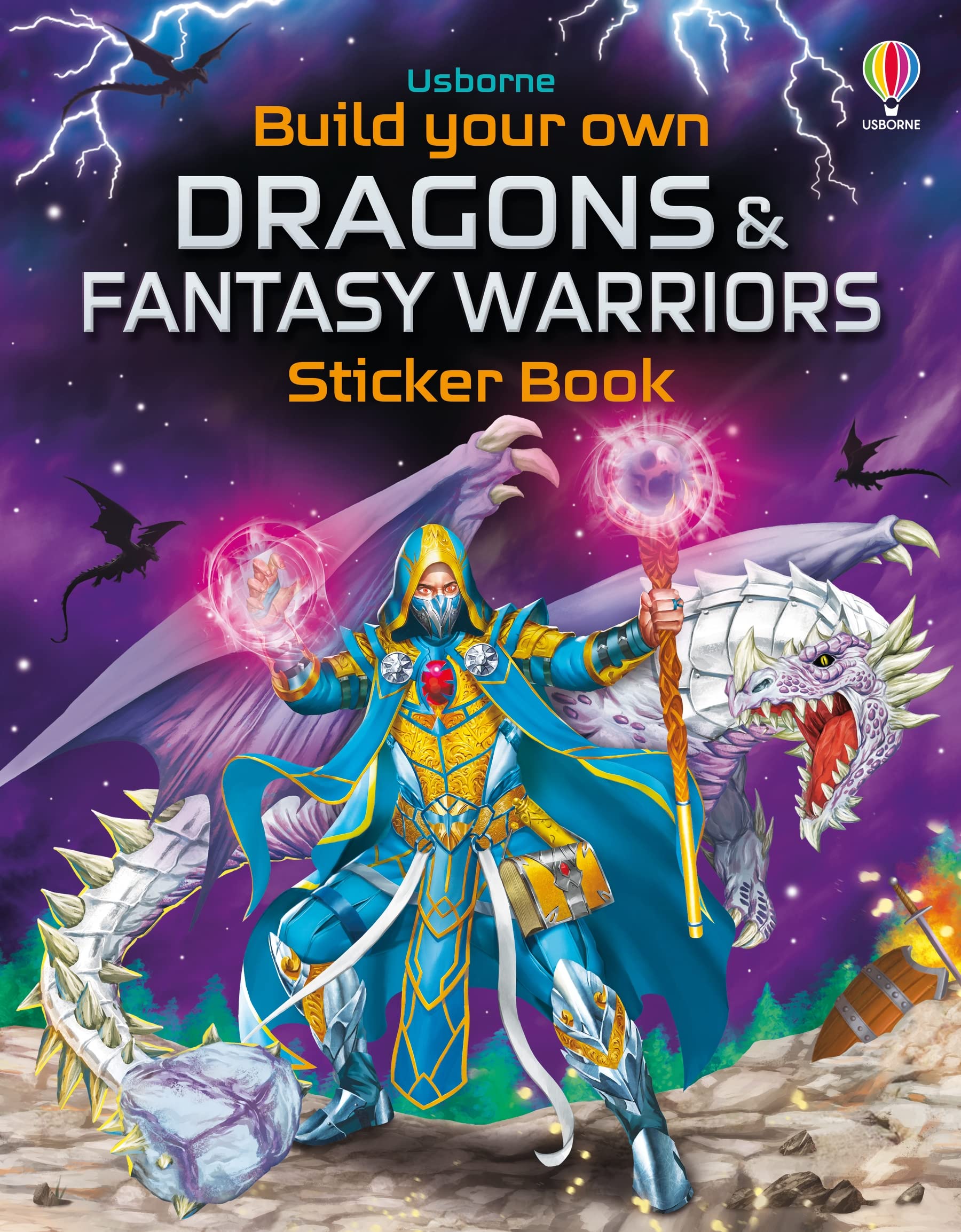 Build Your Own Dragons and Fantasy Warriors Sticker Book (Build Your Own Sticker Book) Novels & Short Stories
