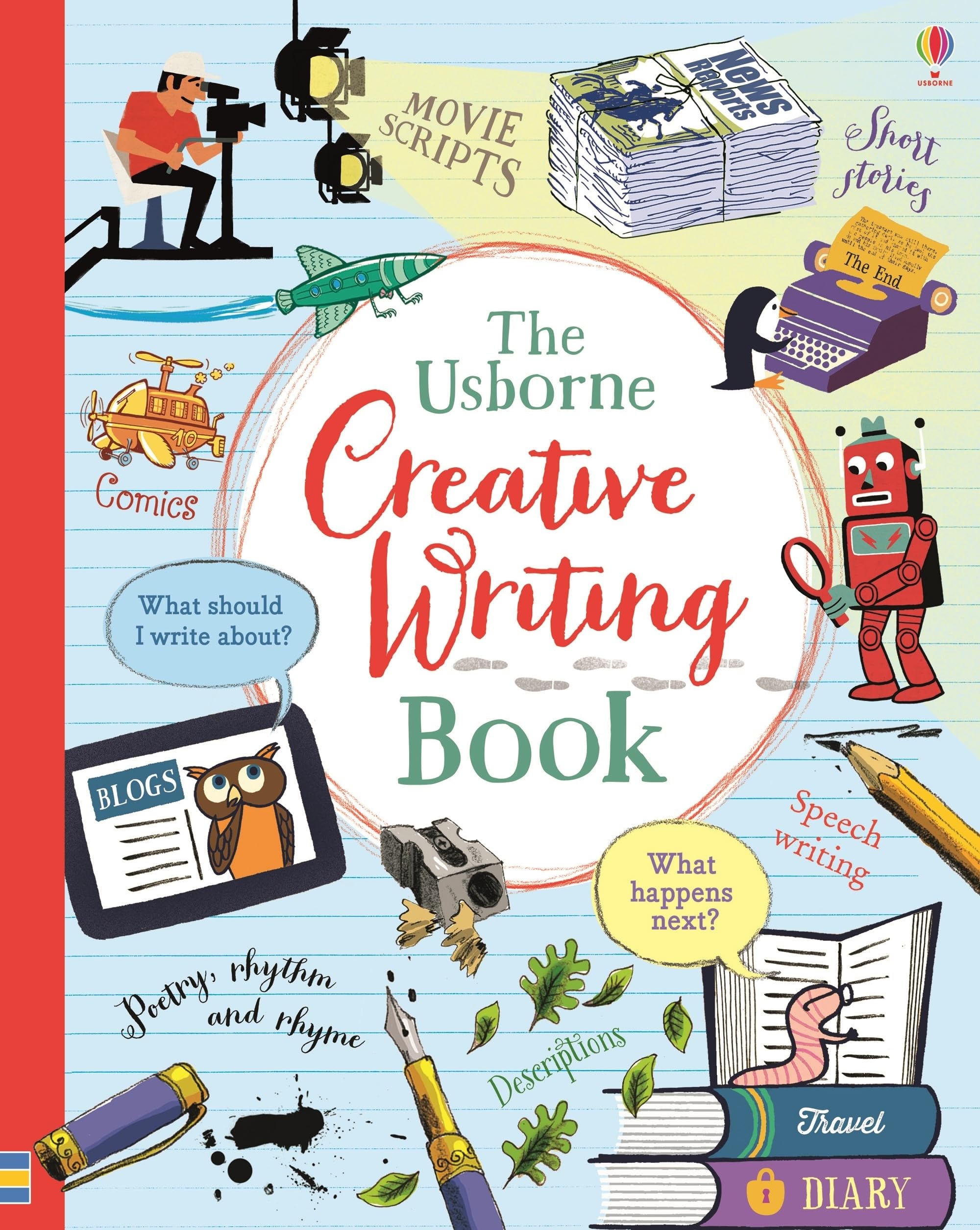 Creative Writing Book: A Fun Guide for Young Writers (Ages 8-10) About Stories, Poems and Comics (Write Your Own) Non-fiction