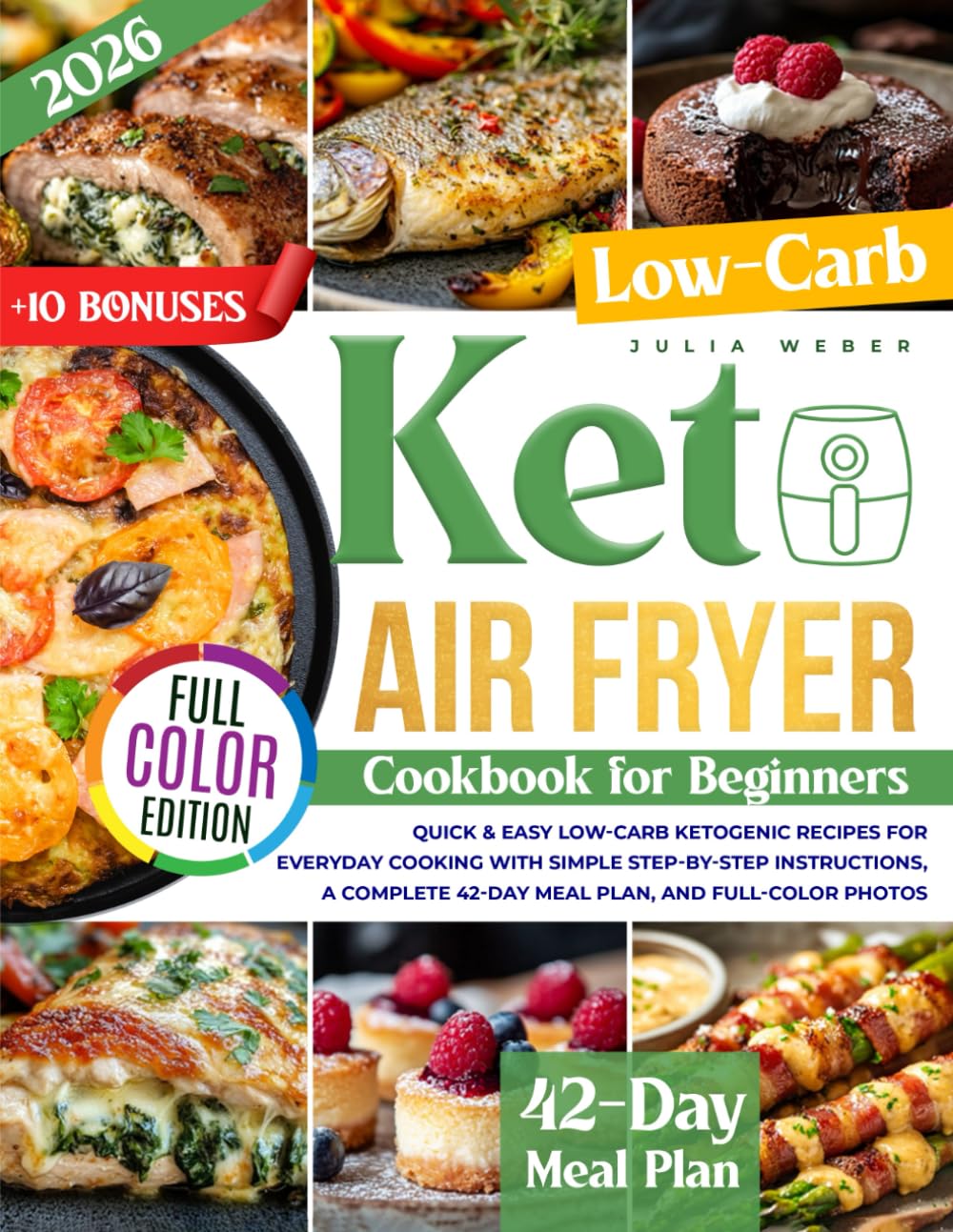 Keto Air Fryer Cookbook for Beginners Leisure, Home & Garden