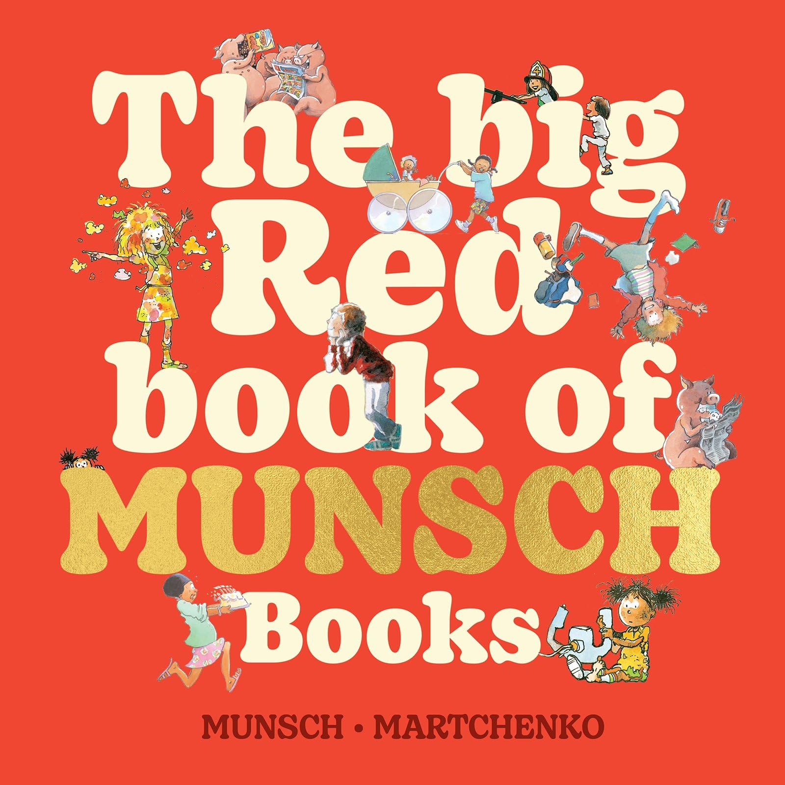 The Big Red Book of Munsch Books Novels & Short Stories