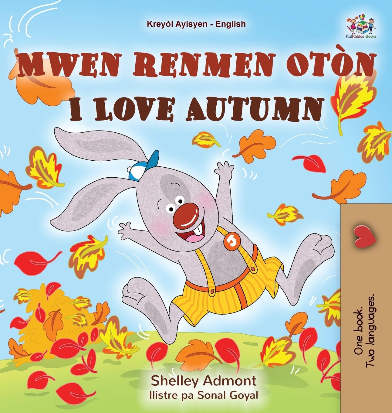 I Love Autumn (Haitian Creole English Bilingual Book for Kids) Foreign Languages ​​& Dictionaries