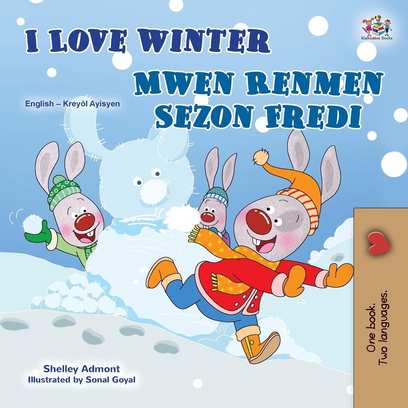 I Love Winter (English Haitian Creole Bilingual Book for Kids) Foreign Languages ​​& Dictionaries
