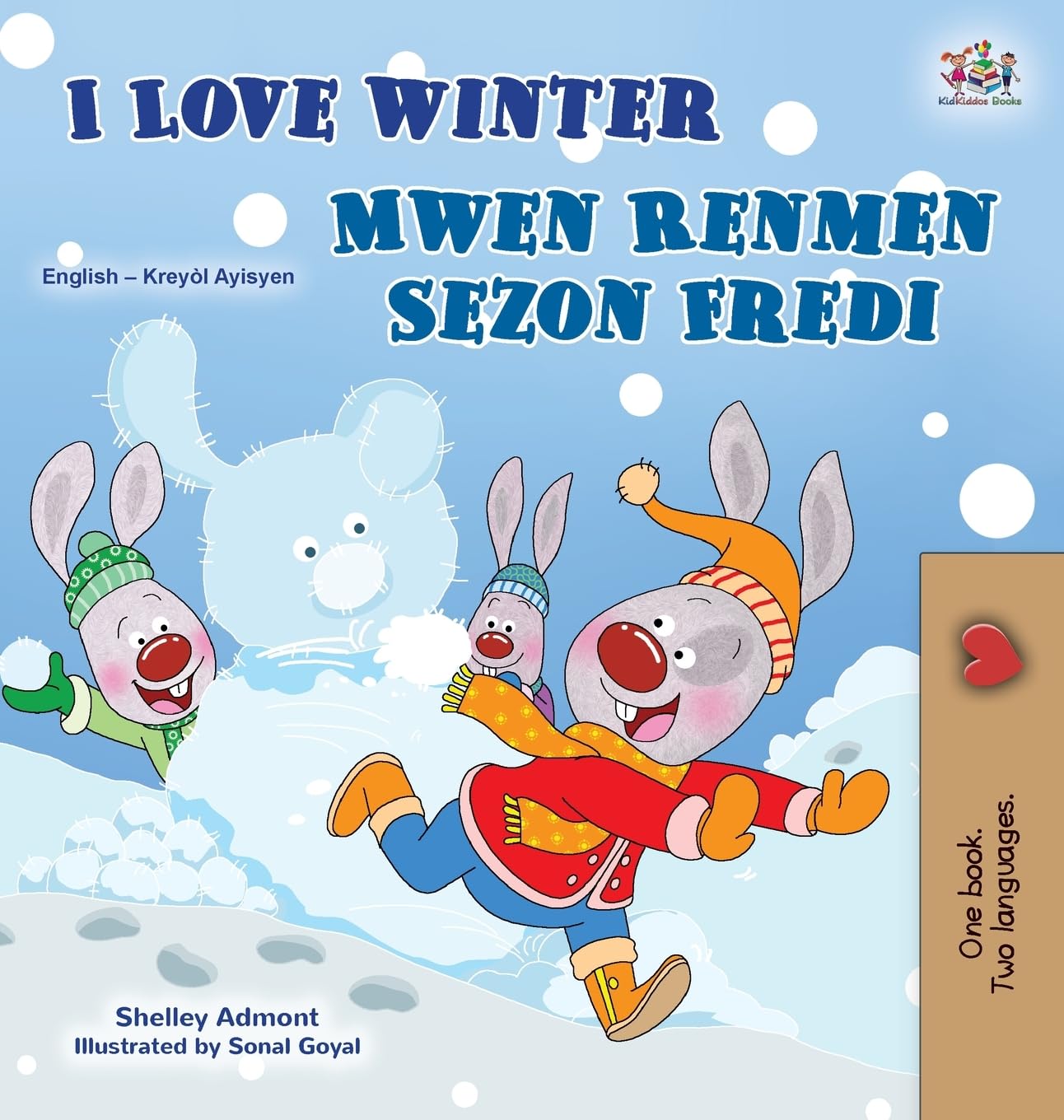 I Love Winter (English Haitian Creole Bilingual Book for Kids) Foreign Languages ​​& Dictionaries