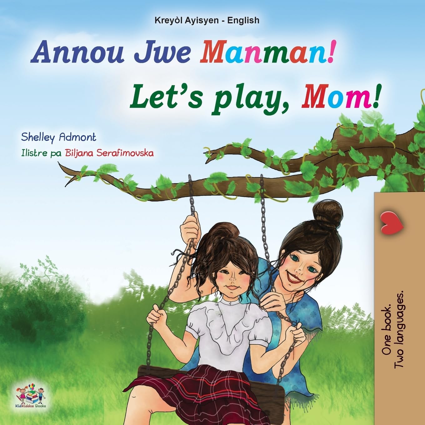 Let's play, Mom! (Haitian Creole English children's book) Foreign Languages ​​& Dictionaries