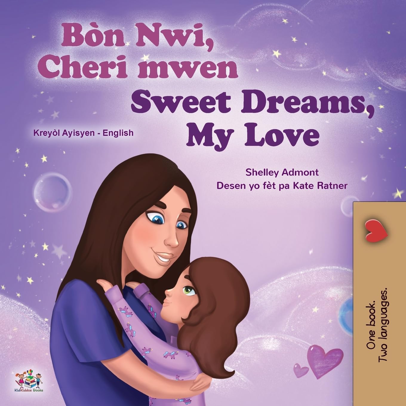 Sweet Dreams, My Love (Haitian Creole English Bilingual Book for Kids) Foreign Languages ​​& Dictionaries
