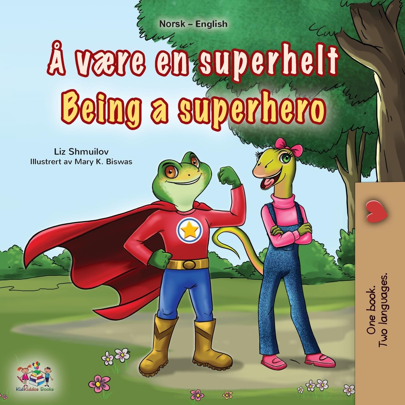 Being a Superhero (Norwegian English Bilingual Children's Book) Foreign Languages ​​& Dictionaries