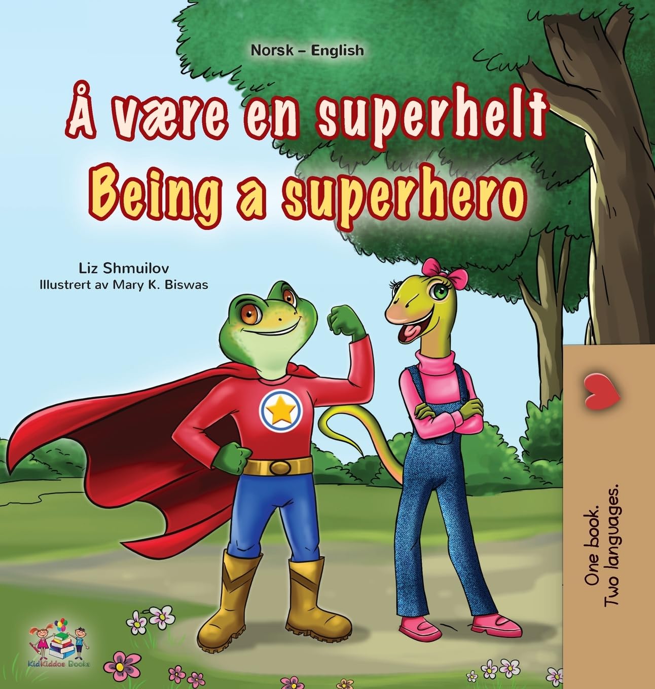Being a Superhero (Norwegian English Bilingual Children's Book) Foreign Languages ​​& Dictionaries