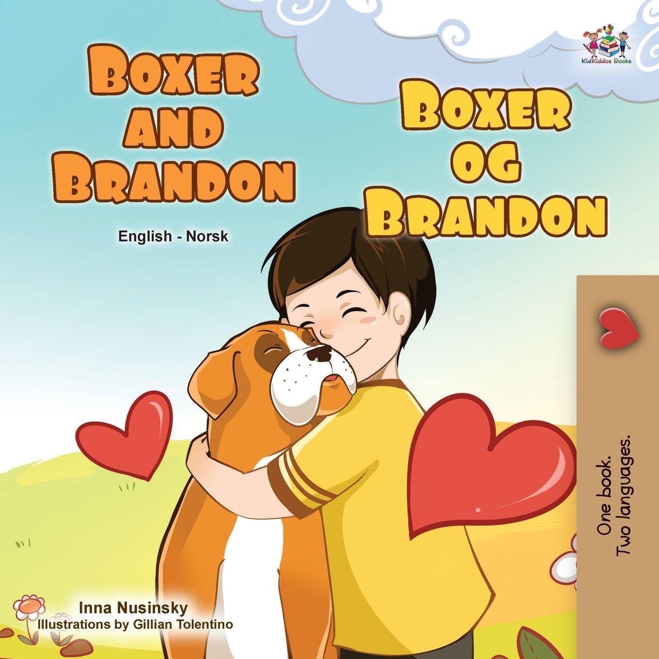Boxer and Brandon (English Norwegian Bilingual Children's Book) Foreign Languages ​​& Dictionaries