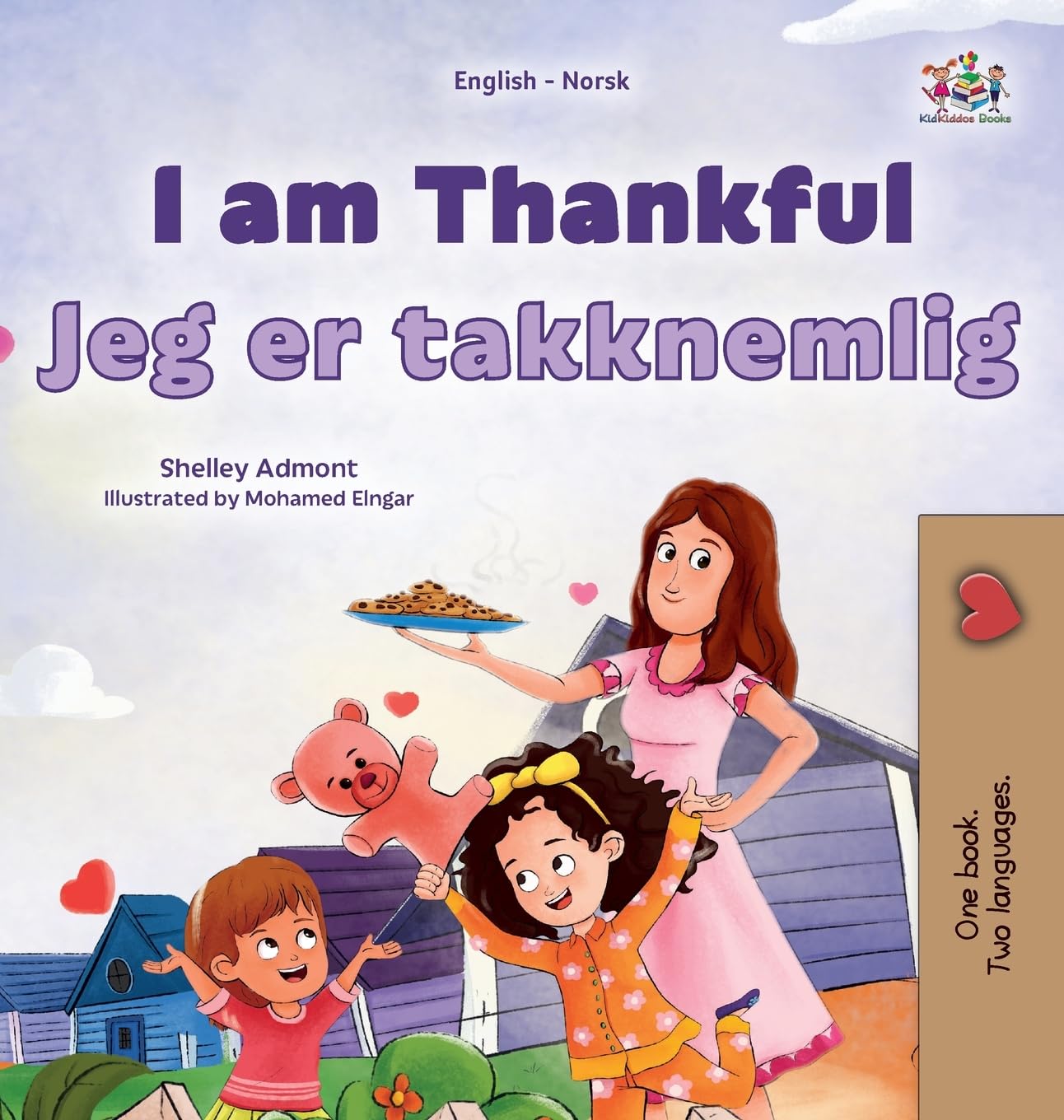 I am Thankful (English Norwegian Bilingual Children's Book) Foreign Languages ​​& Dictionaries