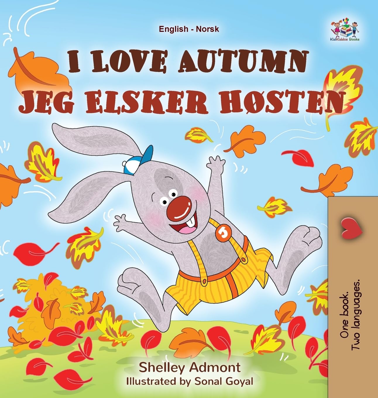 I Love Autumn (English Norwegian Bilingual Children's Book) Foreign Languages ​​& Dictionaries