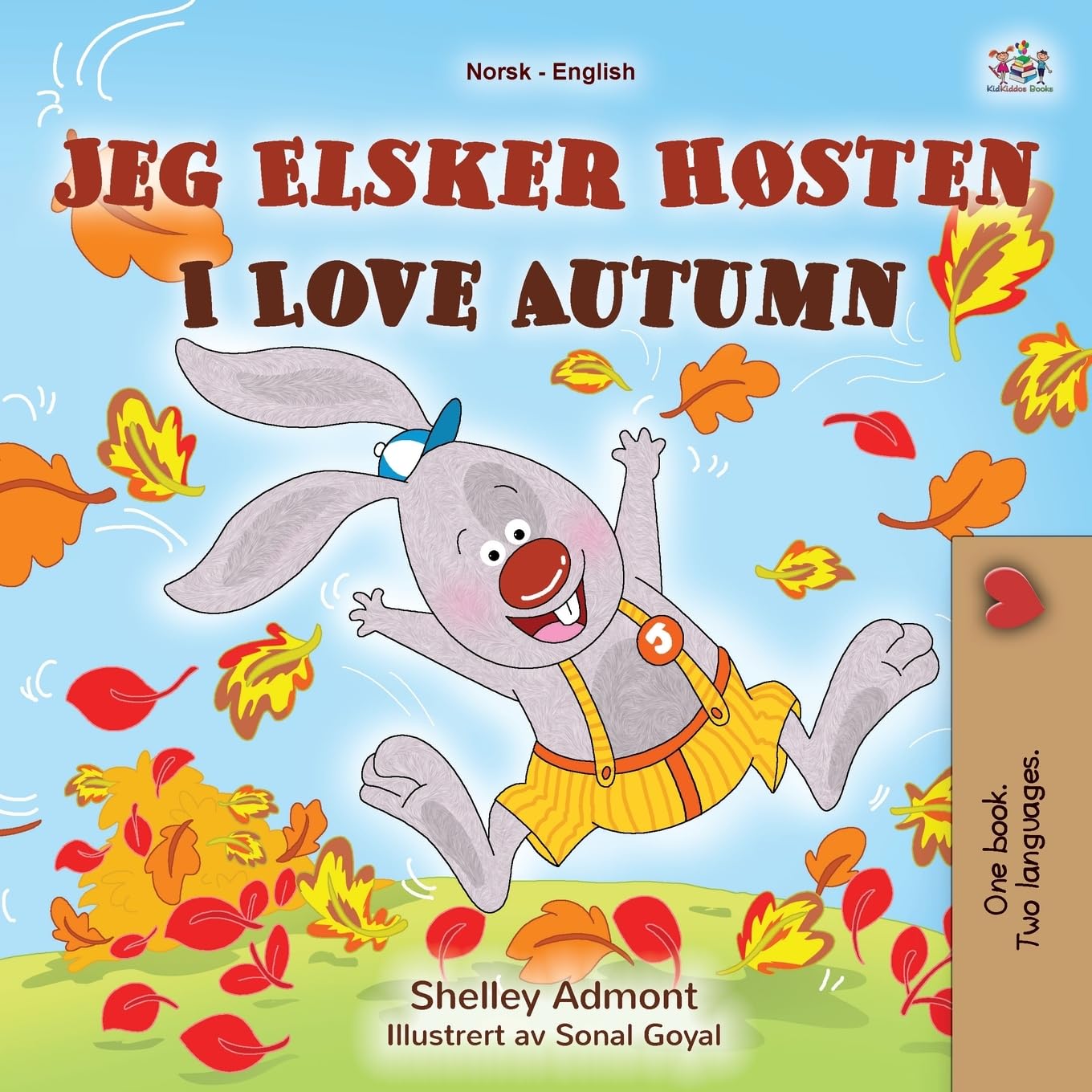 I Love Autumn (Norwegian English Bilingual Children's Book) Foreign Languages ​​& Dictionaries