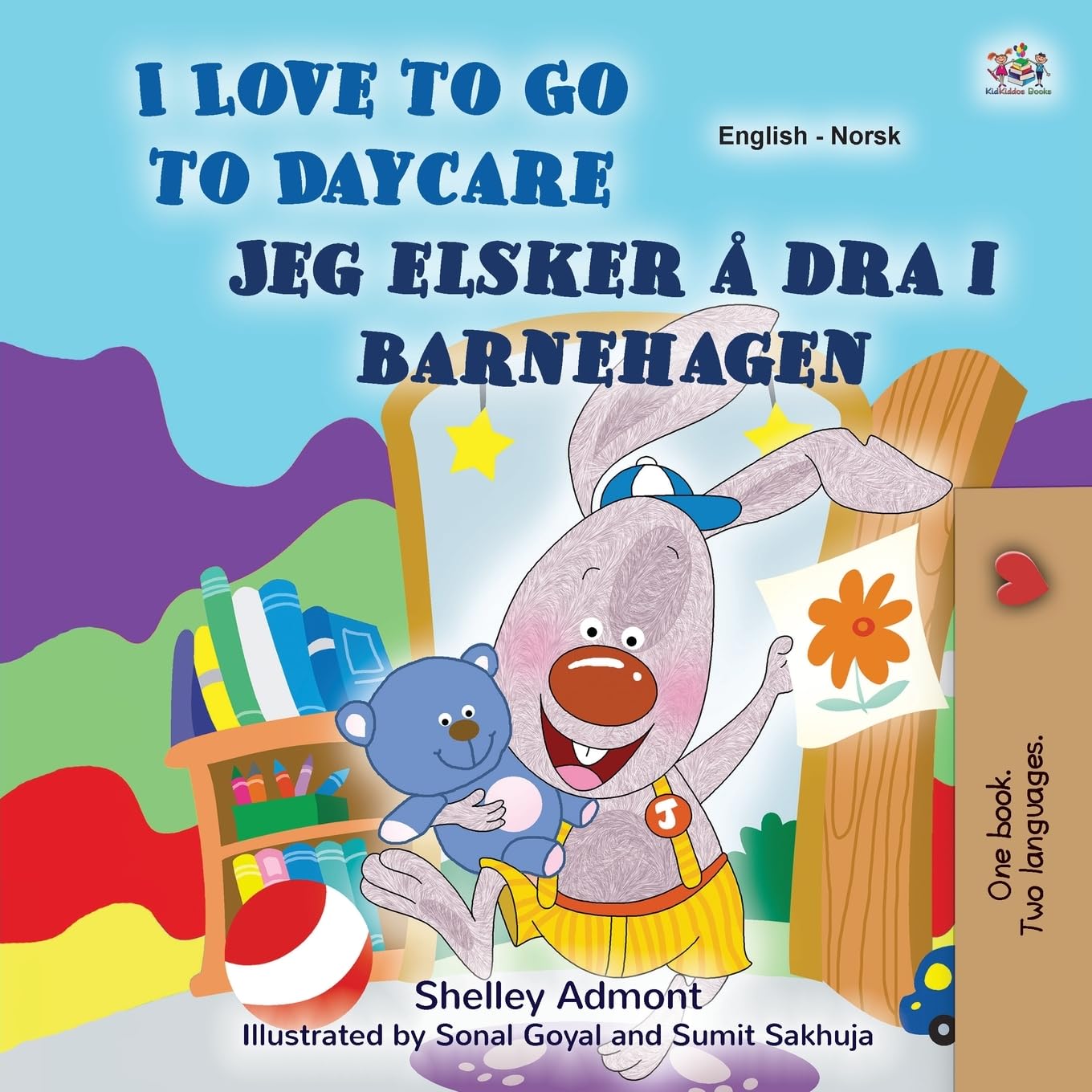I Love to Go to Daycare (English Norwegian Bilingual Book) Foreign Languages ​​& Dictionaries