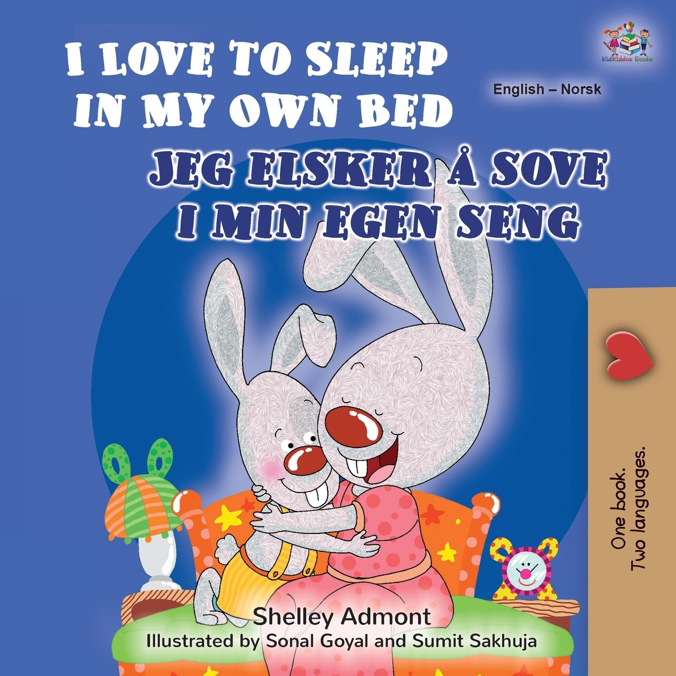 I Love to Sleep in My Own Bed (English Norwegian Bilingual Book) Foreign Languages ​​& Dictionaries