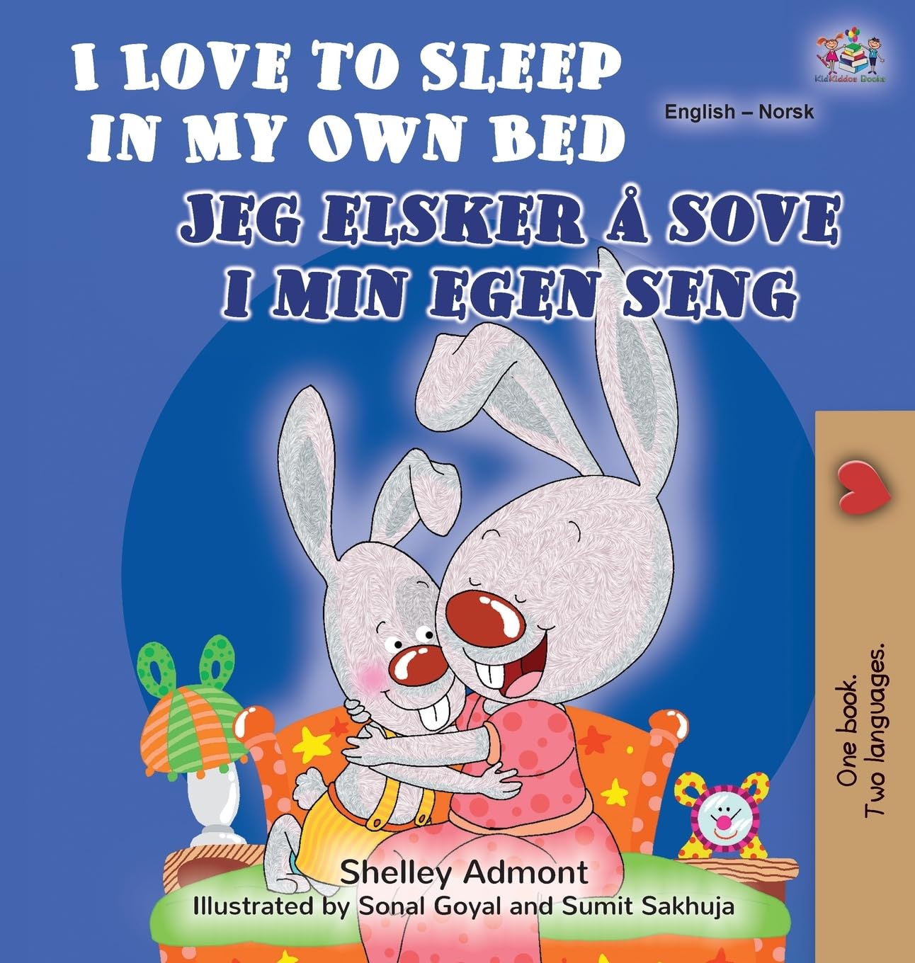 I Love to Sleep in My Own Bed (English Norwegian Bilingual Book) Foreign Languages ​​& Dictionaries
