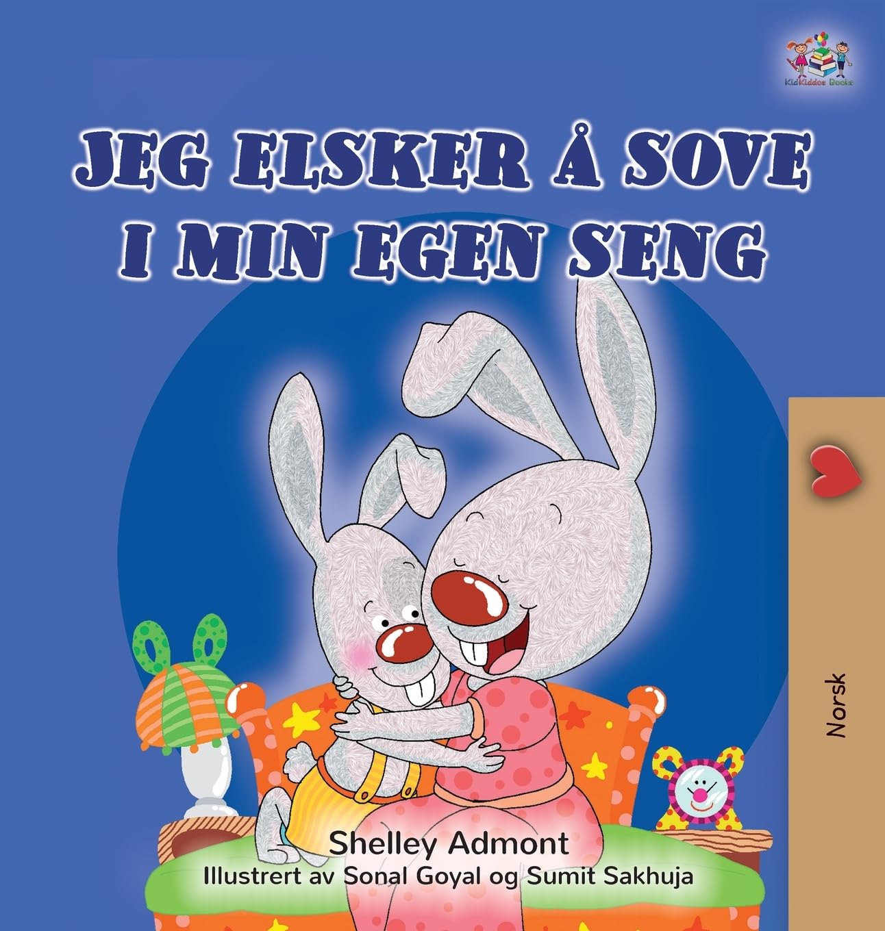 I Love to Sleep in My Own Bed (Norwegian Children's Book) Parents & Children