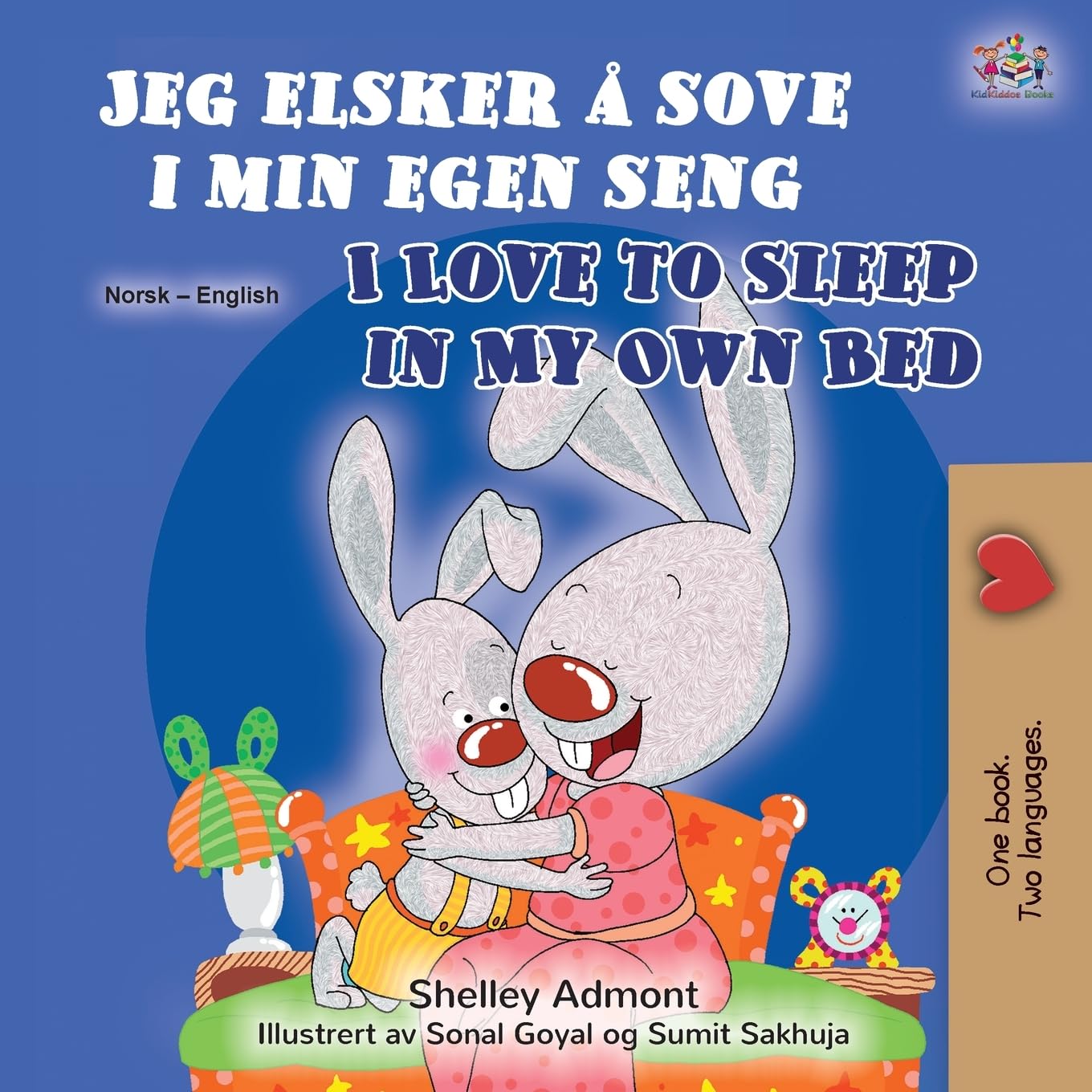 I Love to Sleep in My Own Bed (Norwegian English Bilingual Book) Foreign Languages ​​& Dictionaries