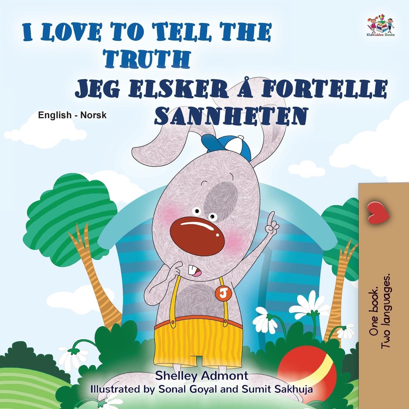 I Love to Tell the Truth (English Norwegian Bilingual Book for Kids) Foreign Languages ​​& Dictionaries
