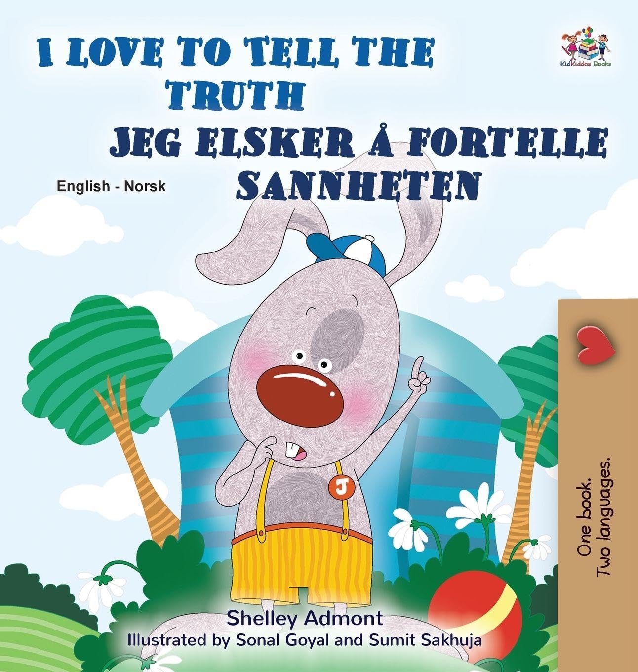 I Love to Tell the Truth (English Norwegian Bilingual Book for Kids) Foreign Languages ​​& Dictionaries