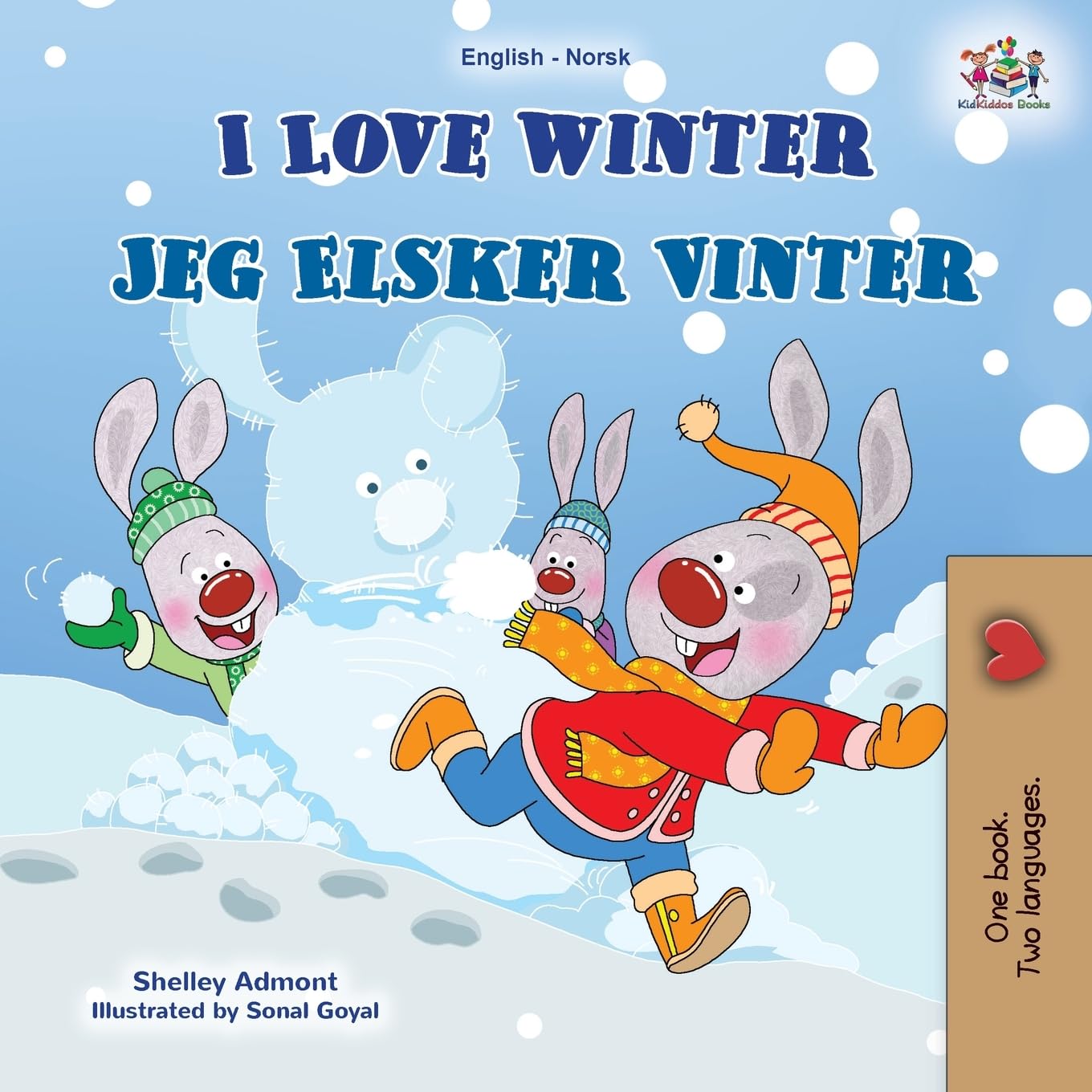 I Love Winter (English Norwegian Bilingual Book for Kids) Foreign Languages ​​& Dictionaries