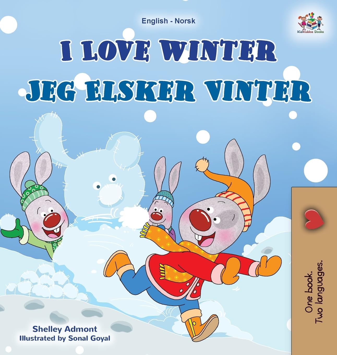 I Love Winter (English Norwegian Bilingual Book for Kids) Foreign Languages ​​& Dictionaries