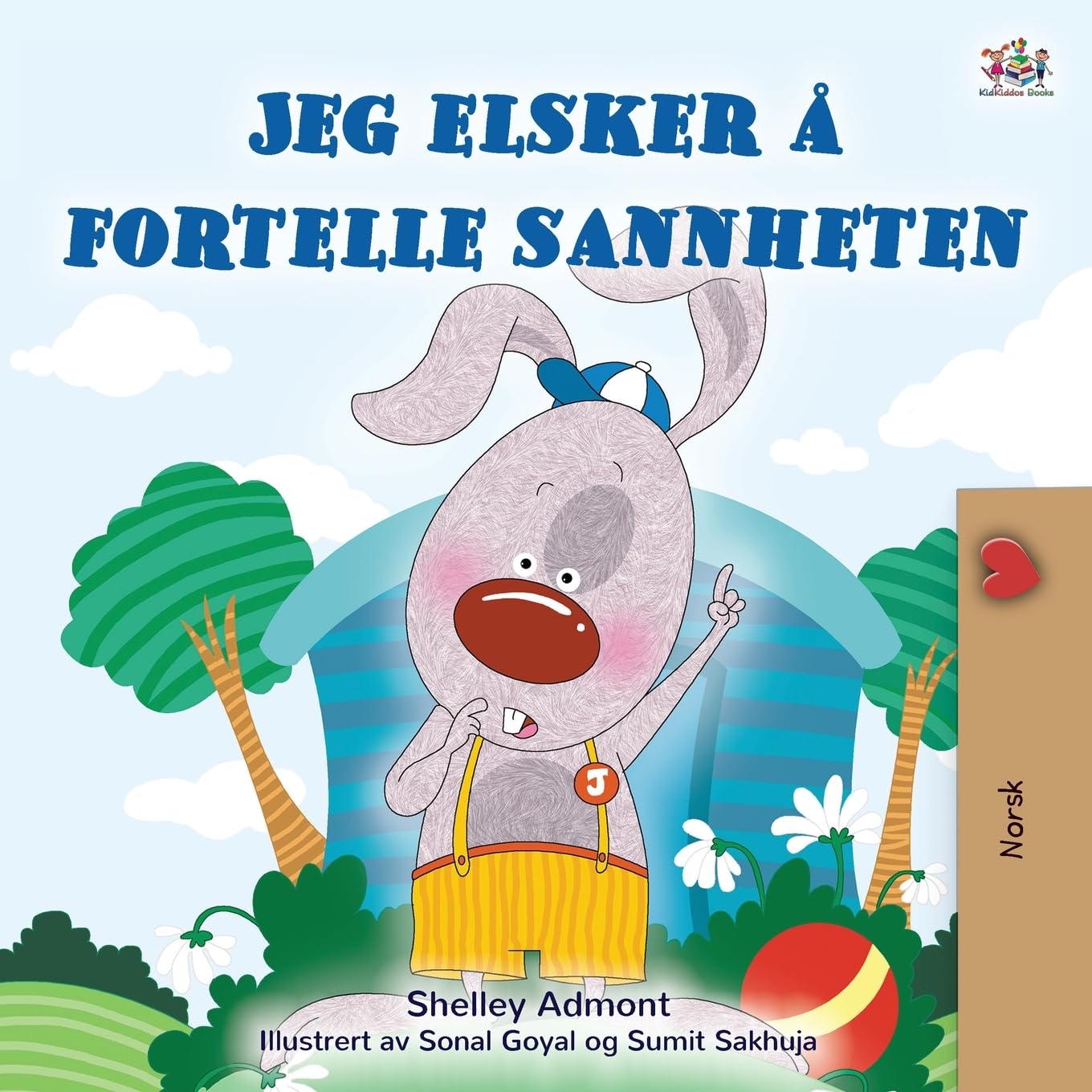 I Love to Tell the Truth (Norwegian Book for Kids) Parents & Children