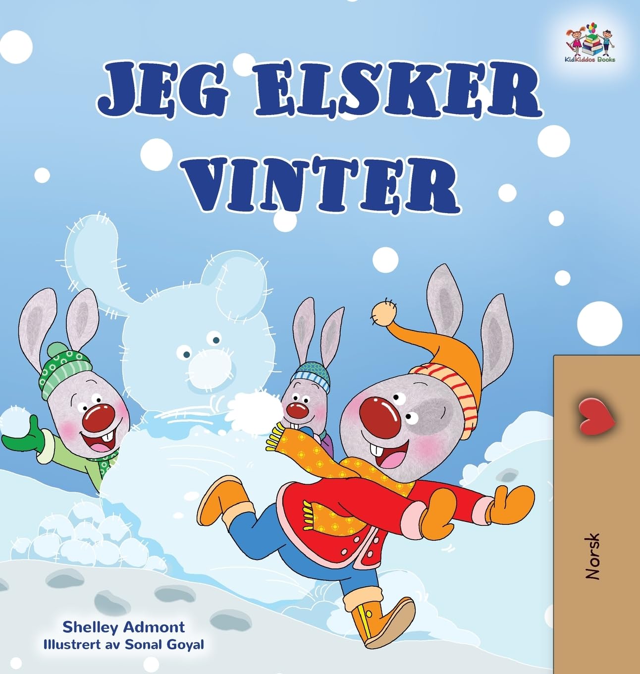 I Love Winter (Norwegian Book for Kids) Parents & Children