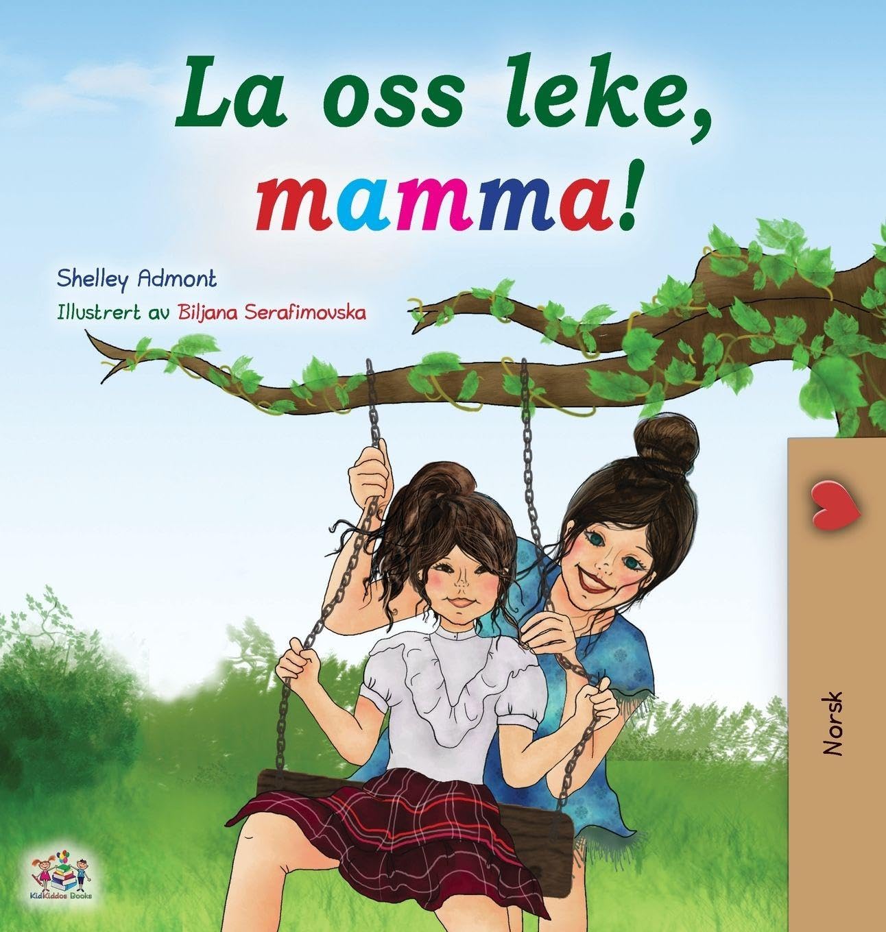 Let's play, Mom! (Norwegian children's book) Parents & Children