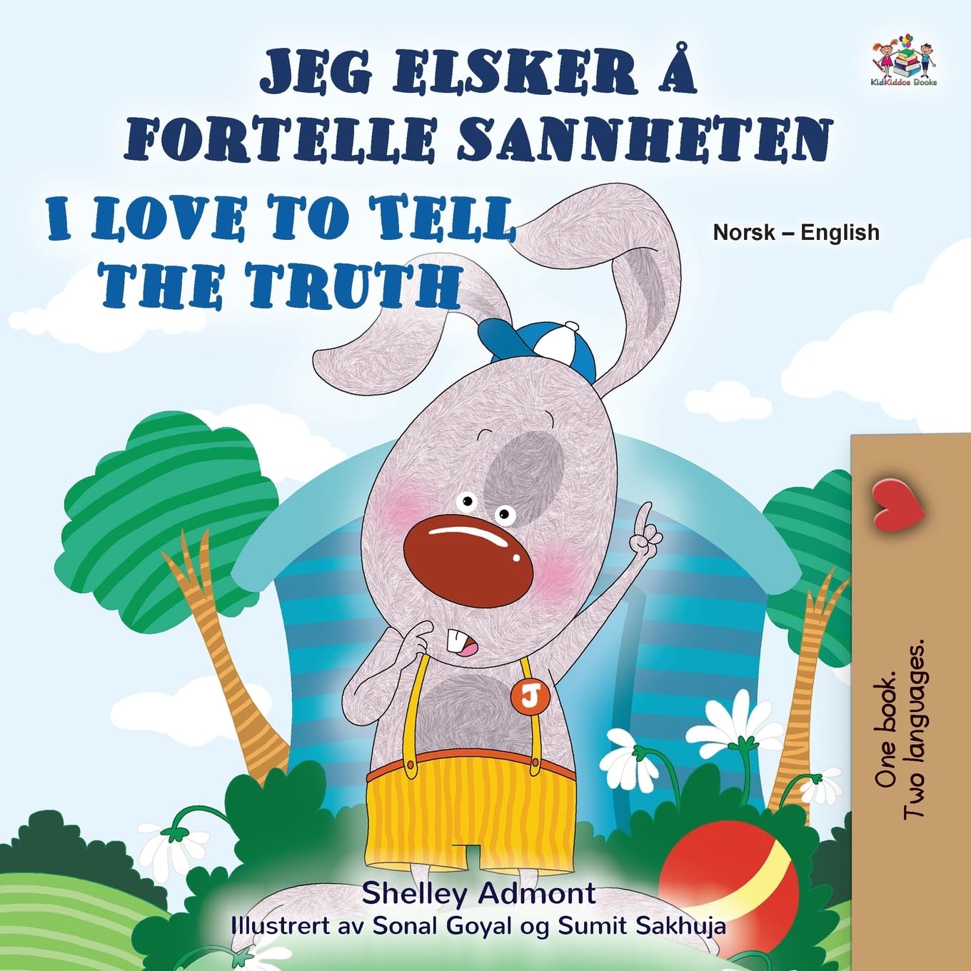 I Love to Tell the Truth (Norwegian English Bilingual Book for Kids) Foreign Languages ​​& Dictionaries