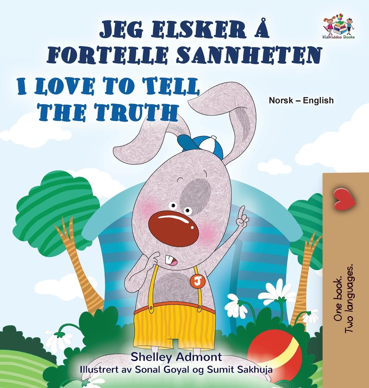 I Love to Tell the Truth (Norwegian English Bilingual Book for Kids) Foreign Languages ​​& Dictionaries