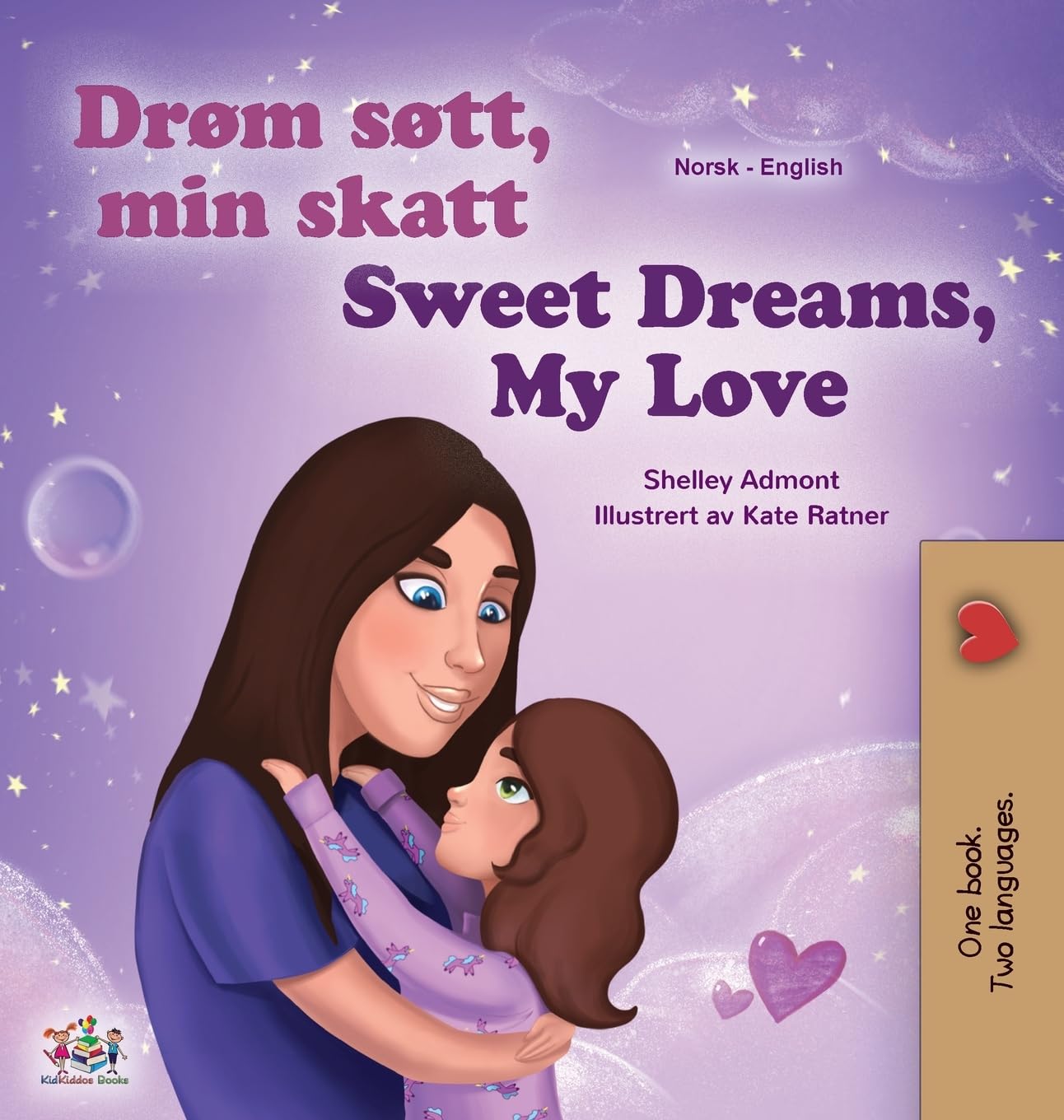 Sweet Dreams, My Love (Norwegian English Bilingual Book for Kids) Foreign Languages ​​& Dictionaries