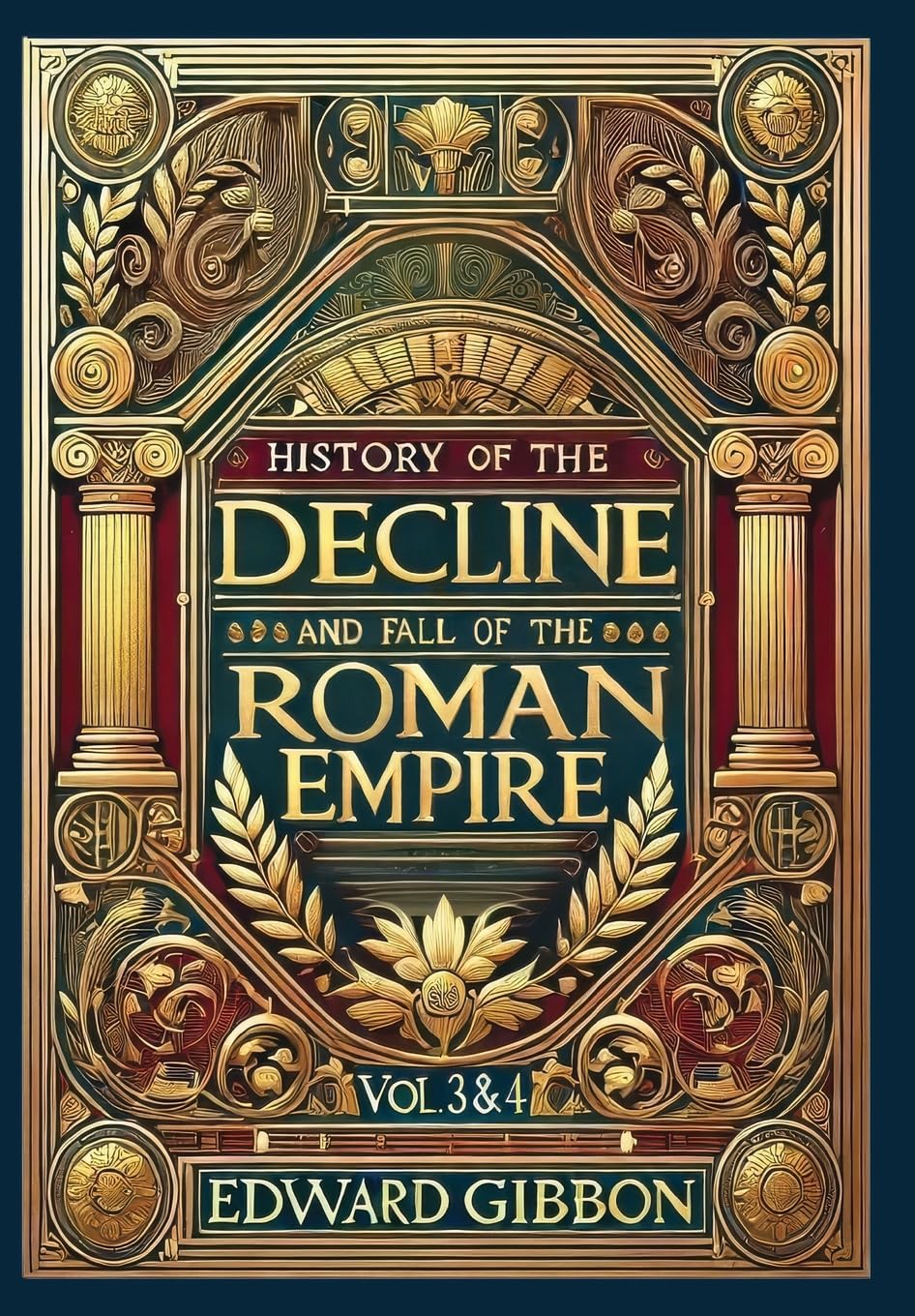 History of the Decline and Fall of the Roman Empire Vol. 3 & 4 (Collector's Edition) (Laminated Hardback with Jacket): Volumes 3 and 4 book