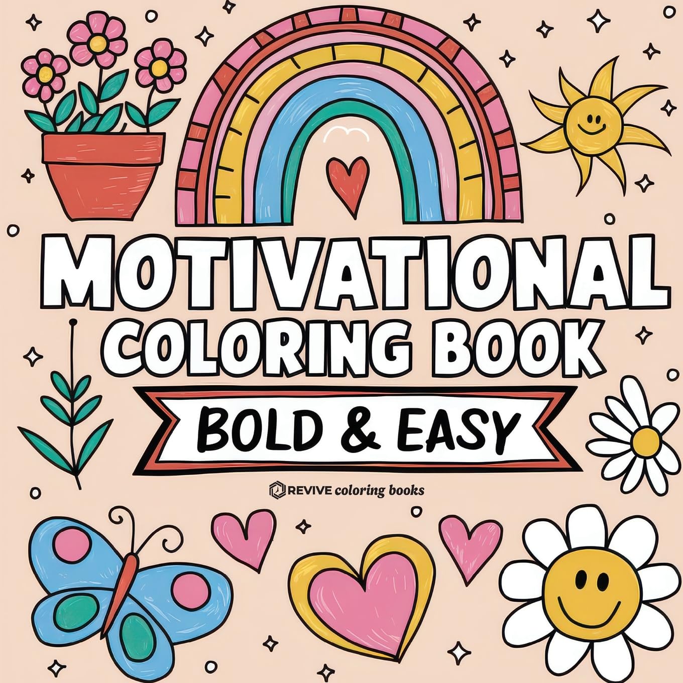 Bold & Easy Motivational Coloring Book Business, Finance & Career