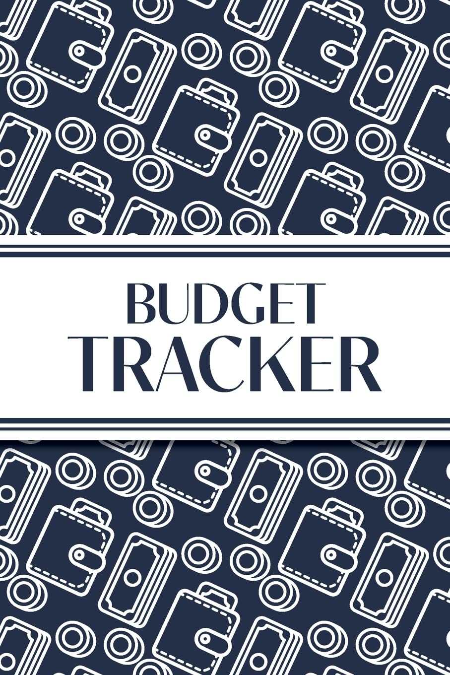 Budget Tracker (Navy and White Money Outlines) Law
