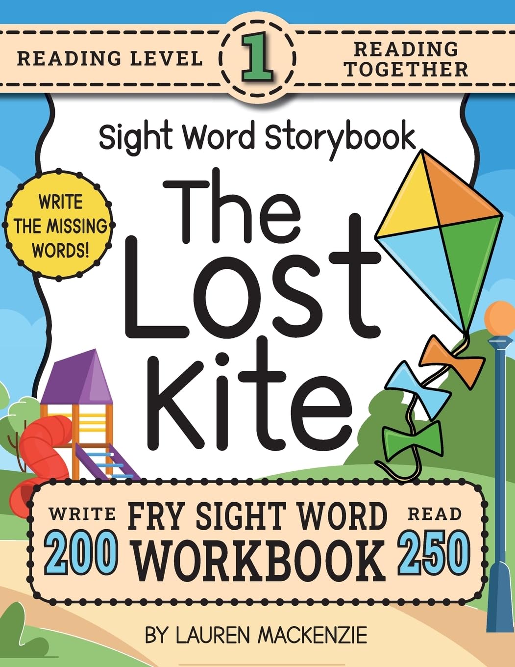 250 Sight Word Storybook, The Lost Kite (Level 1) Non-fiction