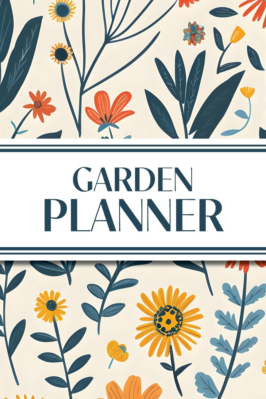 Garden Planner (Illustrated Wildflowers) Business, Finance & Career