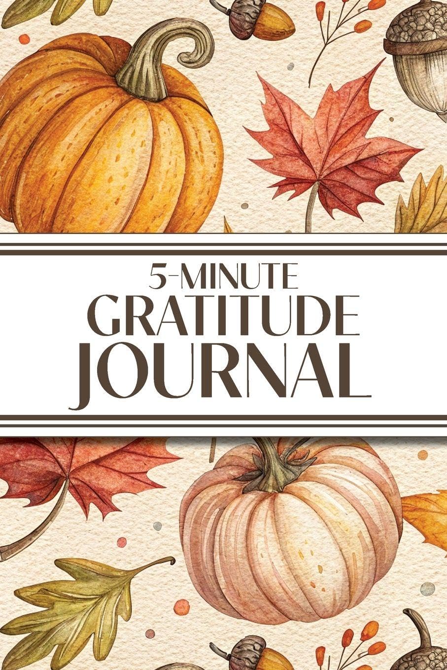 5-Minute Gratitude Journal (Cozy Autumn) Business, Finance & Career