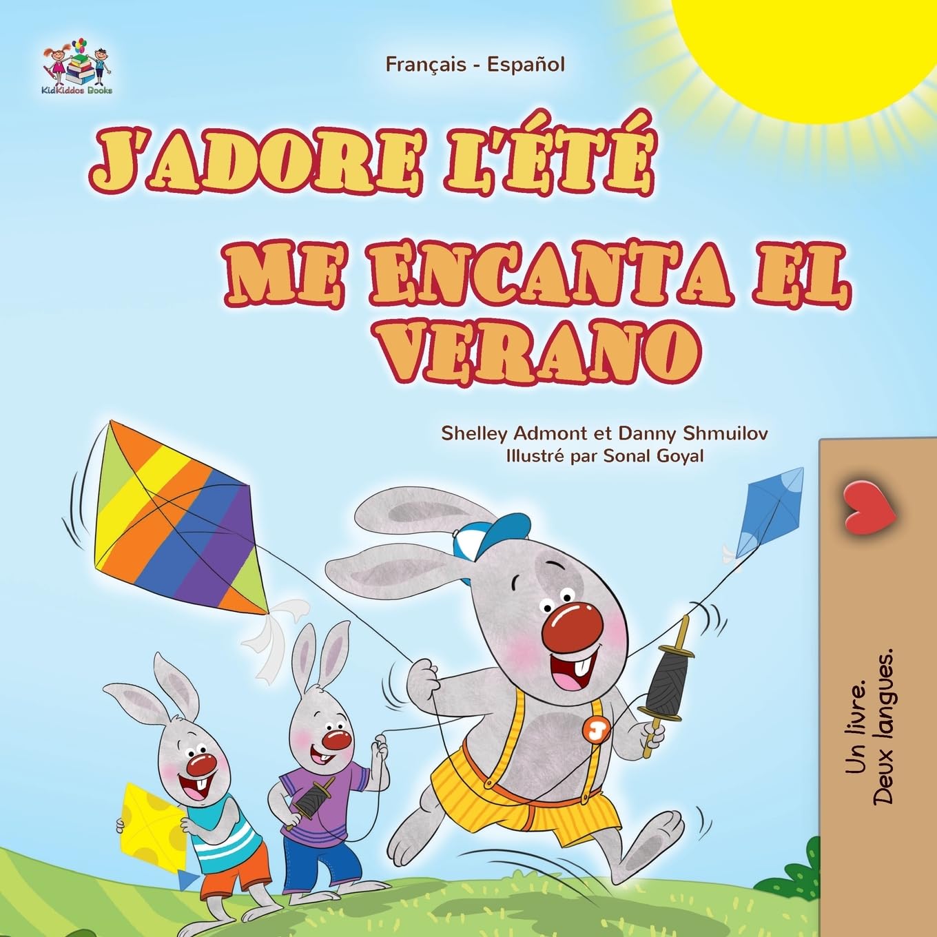 J'adore l'été (Livre pour enfants bilingue français-espagnol) Foreign Languages ​​& Dictionaries