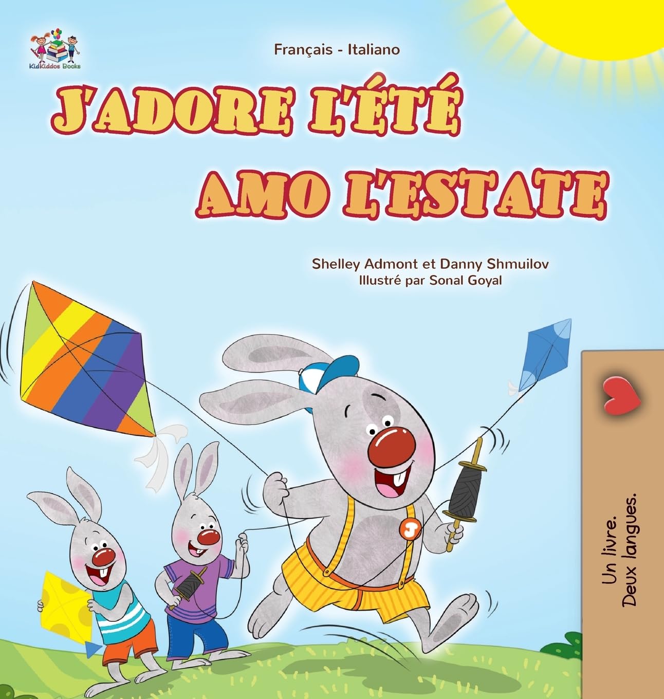 J'adore l'été (Livre pour enfants bilingue français-italien) (Collection Bilingue Français-Italien) Foreign Languages ​​& Dictionaries