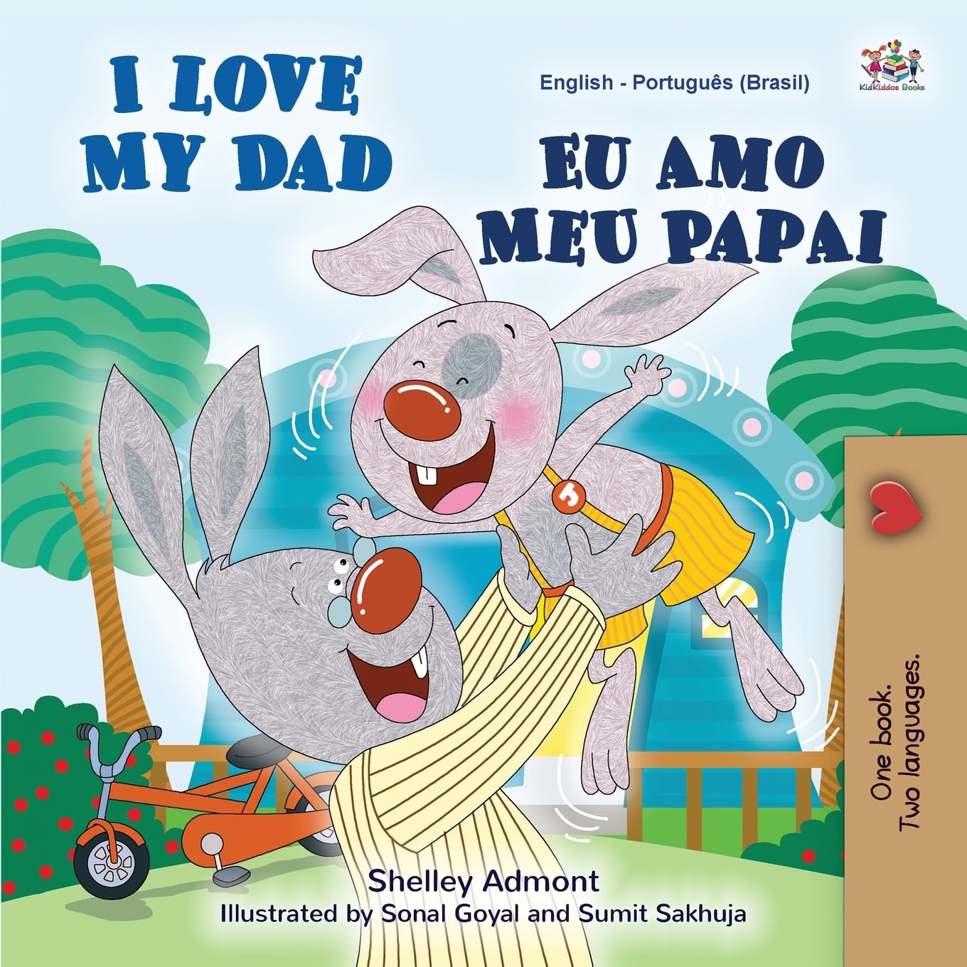 I  Love My Dad (English Portuguese Bilingual Book for Kids - Brazilian) Foreign Languages ​​& Dictionaries