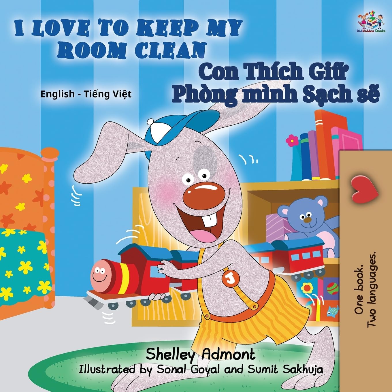 I Love to Keep My Room Clean (English Vietnamese Bilingual Children's Book) Foreign Languages ​​& Dictionaries