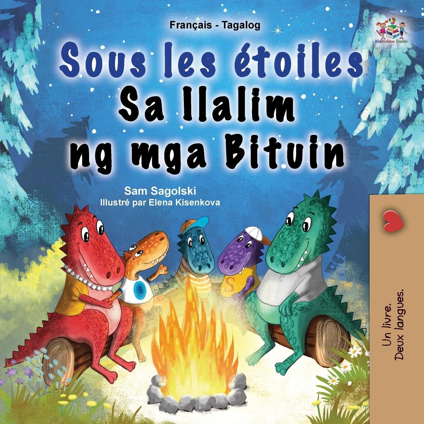 Sous les étoiles (Livre pour enfants bilingue français-tagalog) (Collection Bilingue Français-Tagalog) Foreign Languages ​​& Dictionaries