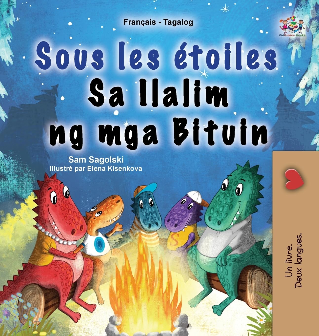 Sous les étoiles (Livre pour enfants bilingue français-tagalog) Foreign Languages ​​& Dictionaries