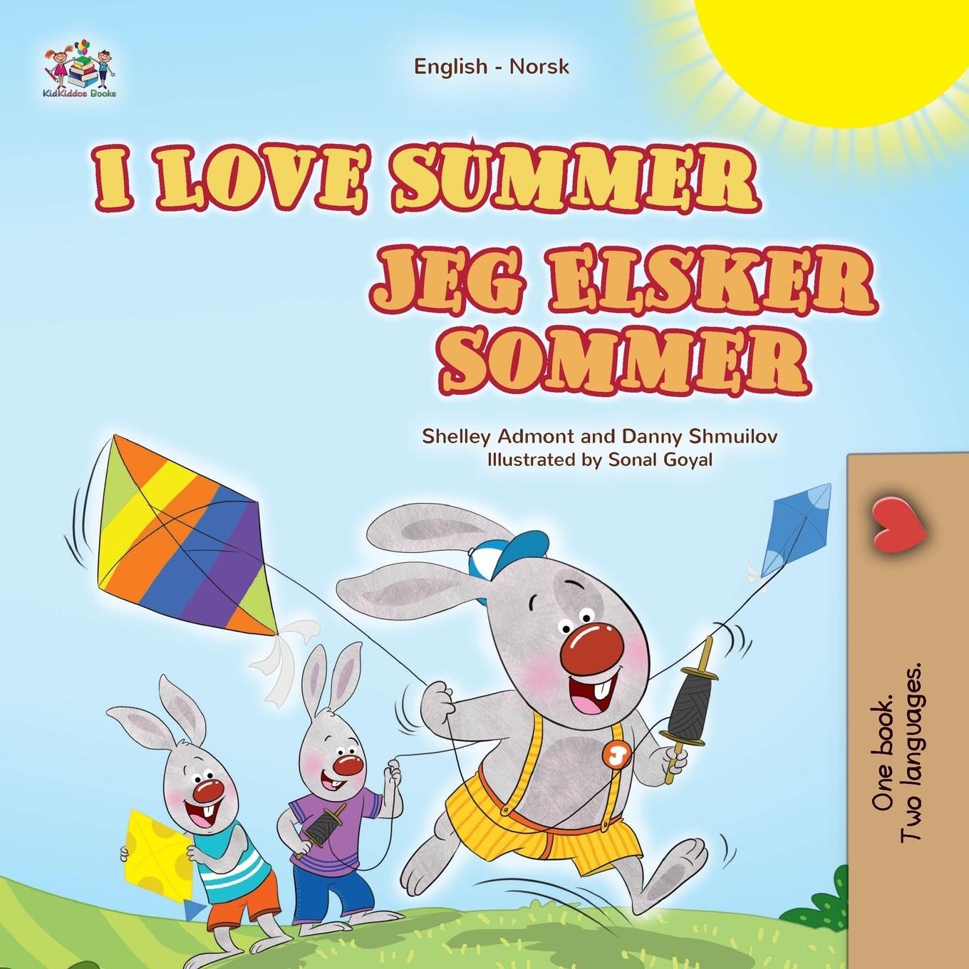 I Love Summer (English Norwegian Bilingual Children's Book) Foreign Languages ​​& Dictionaries
